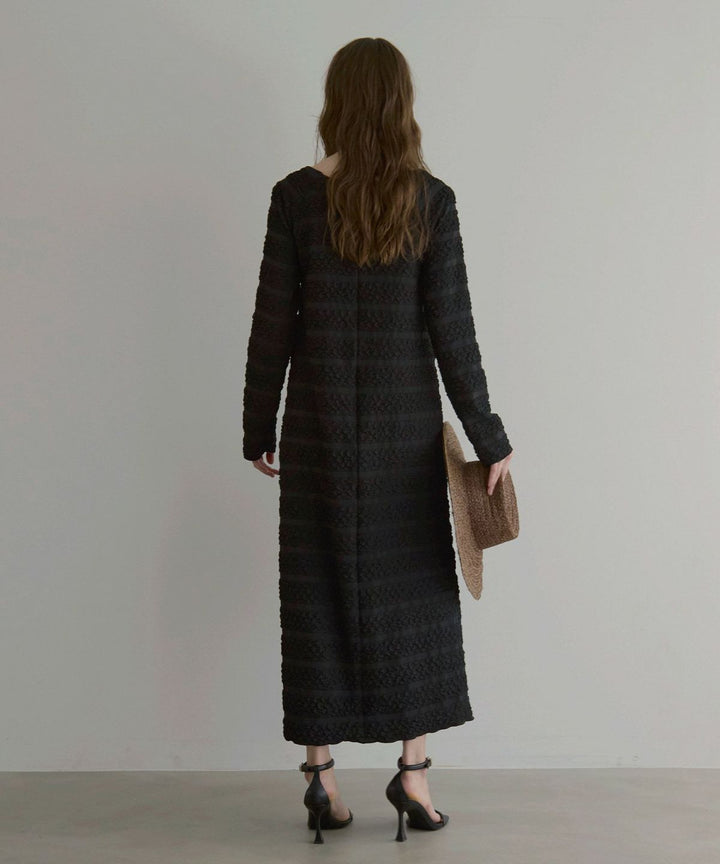 Jacquard Wrinkle Dress