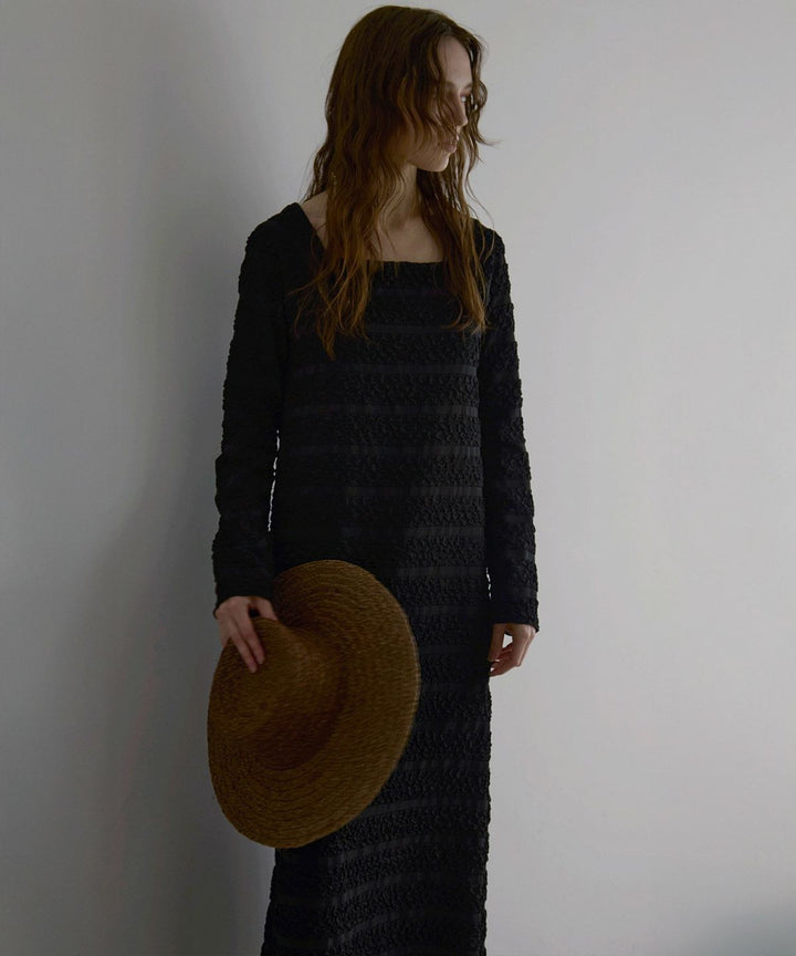 Jacquard Wrinkle Dress