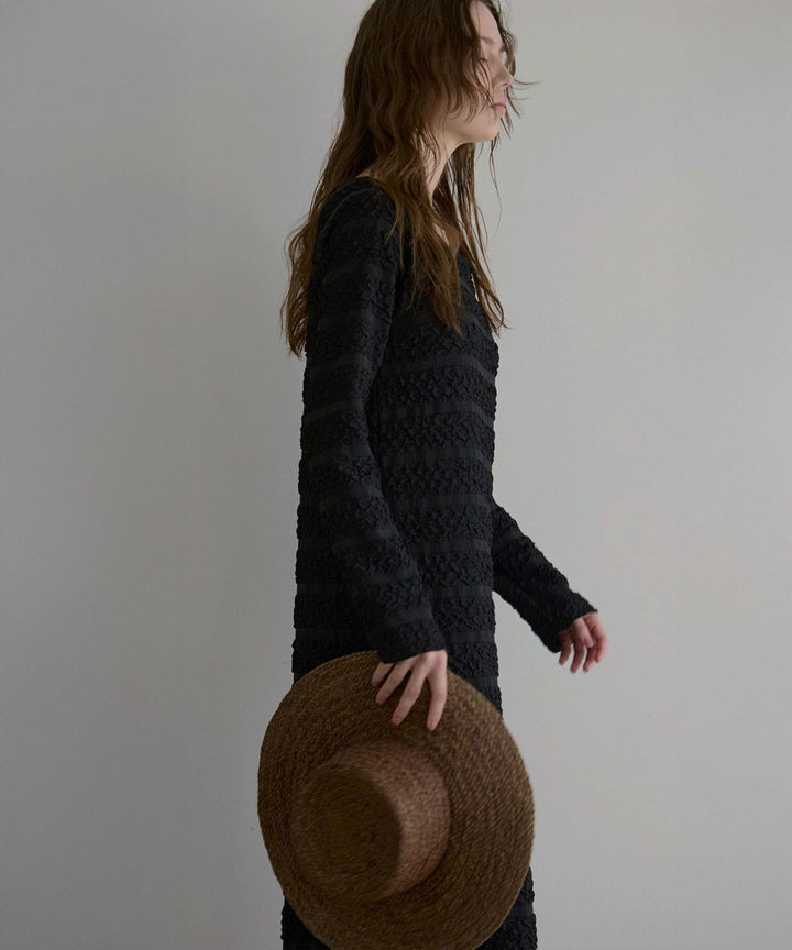 Jacquard Wrinkle Dress