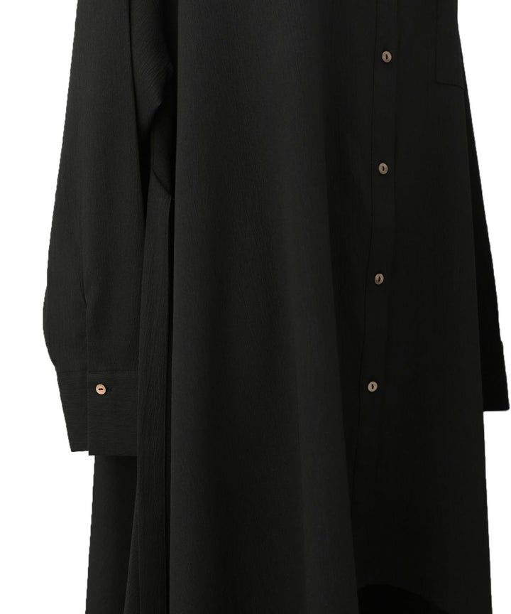 Bumpy Irregular Hem Shirt