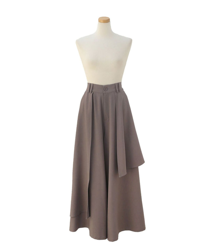 Wrap Layer Asymmetry Pants
