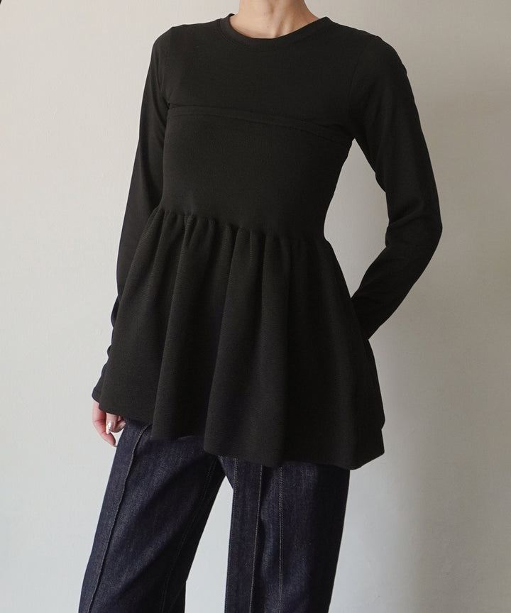 Peplum Bustier Mix Tops