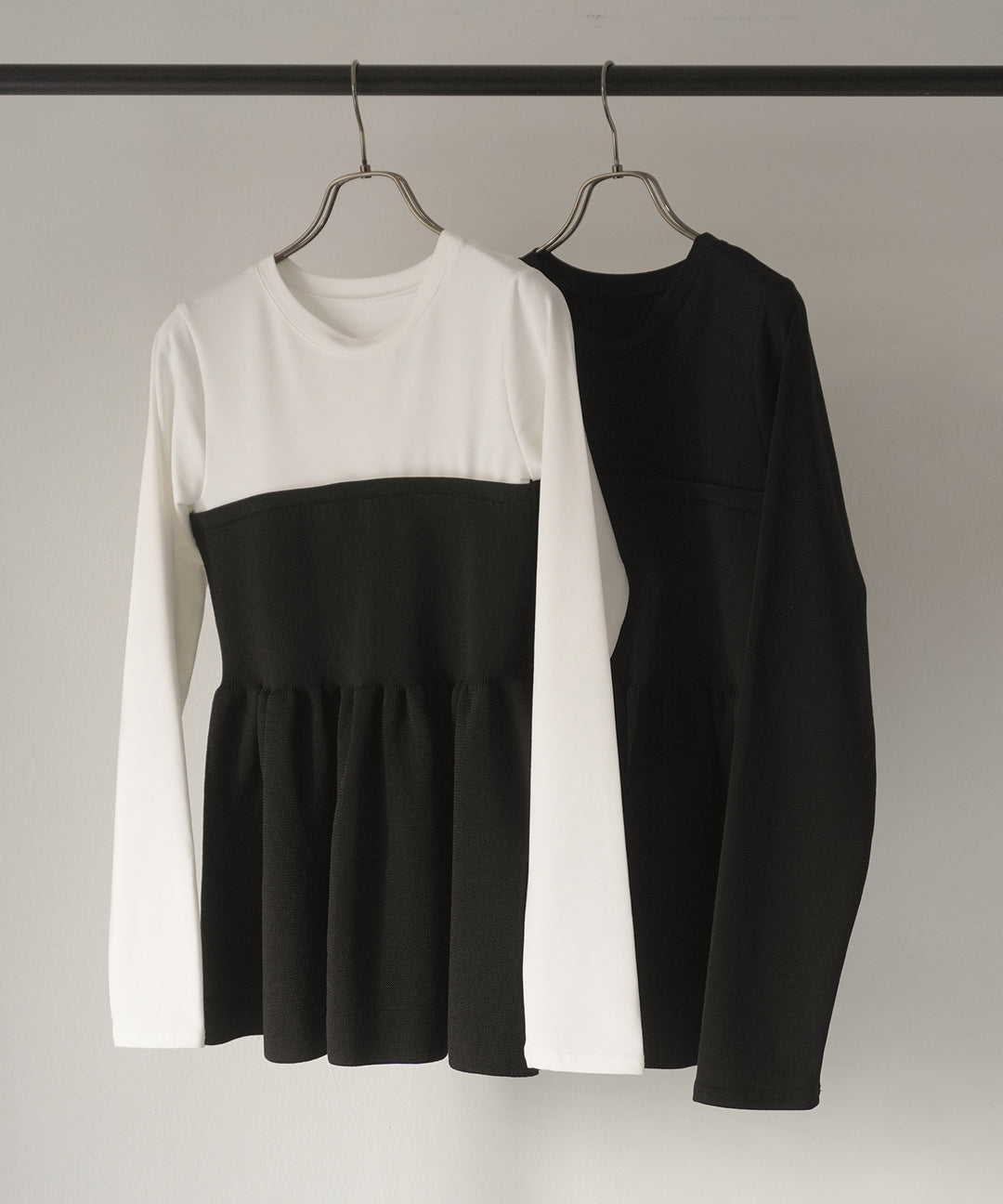 Peplum Bustier Mix Tops
