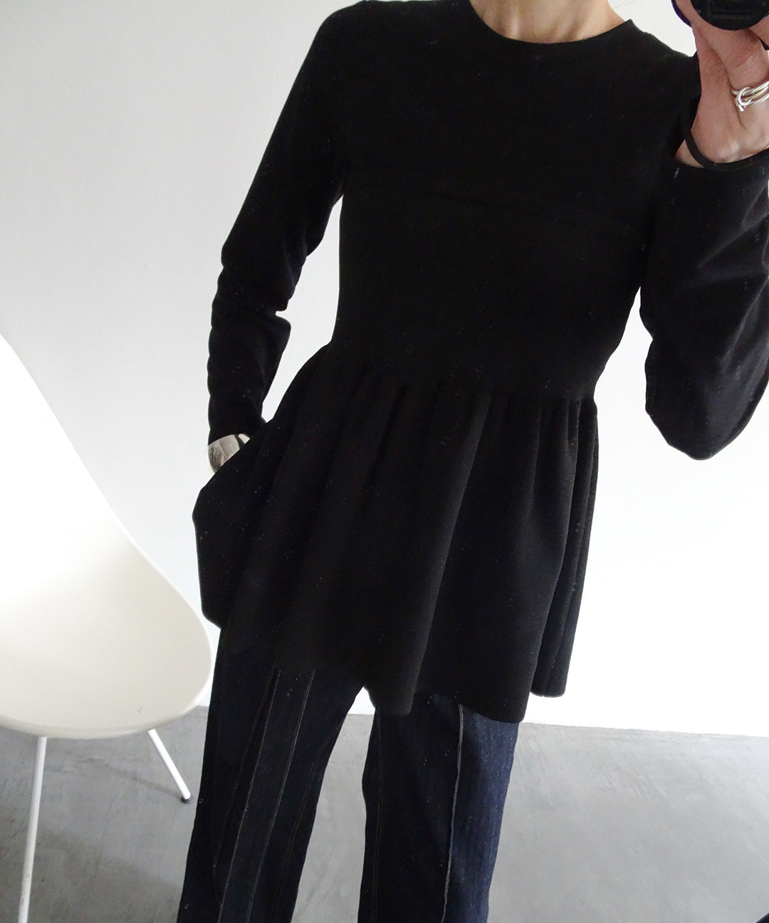 Peplum Bustier Mix Tops