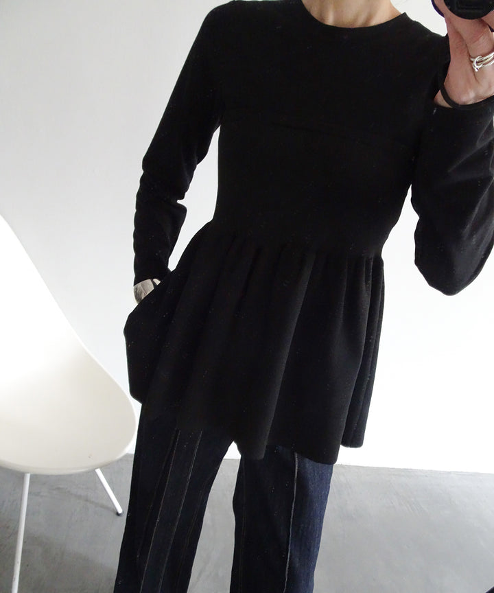 Peplum Bustier Mix Tops