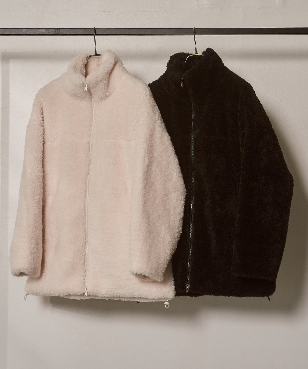 (eliuu)Boa Zip Blouson Jacket