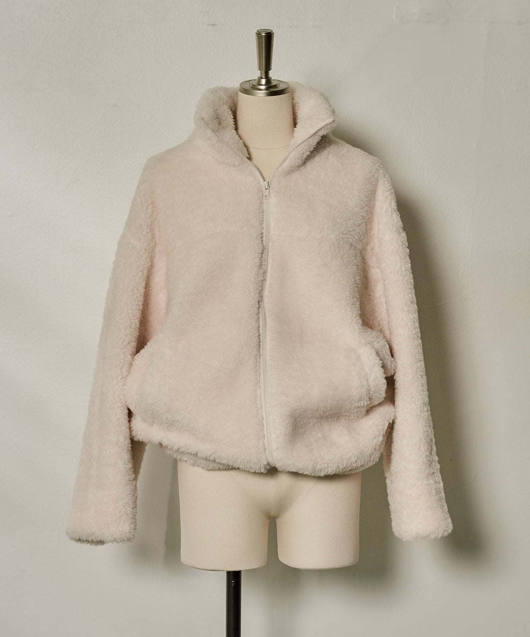 (eliuu)Boa Zip Blouson Jacket