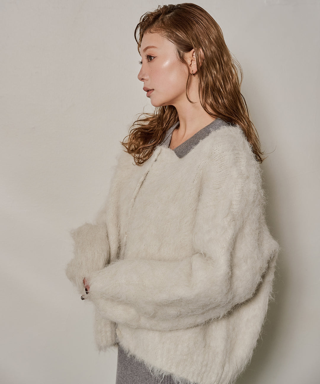 (eliuu)Candy Floss Knit C/D