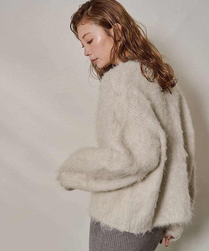 [SET]Candy Floss Knit C/D+Polo Rib Knit Onepiece