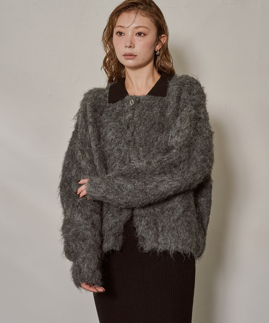 (eliuu)Candy Floss Knit C/D