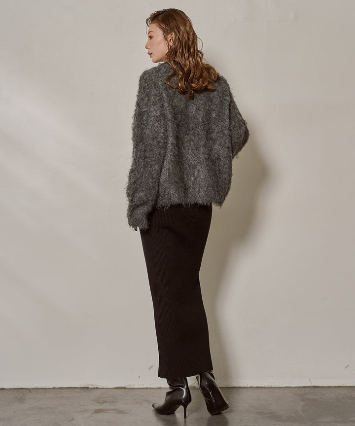 (eliuu)Polo Rib Knit Onepiece