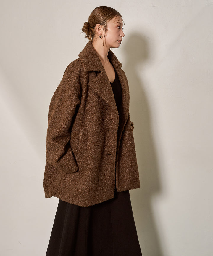 (eliuu)Shape Flare Knit Onepiece