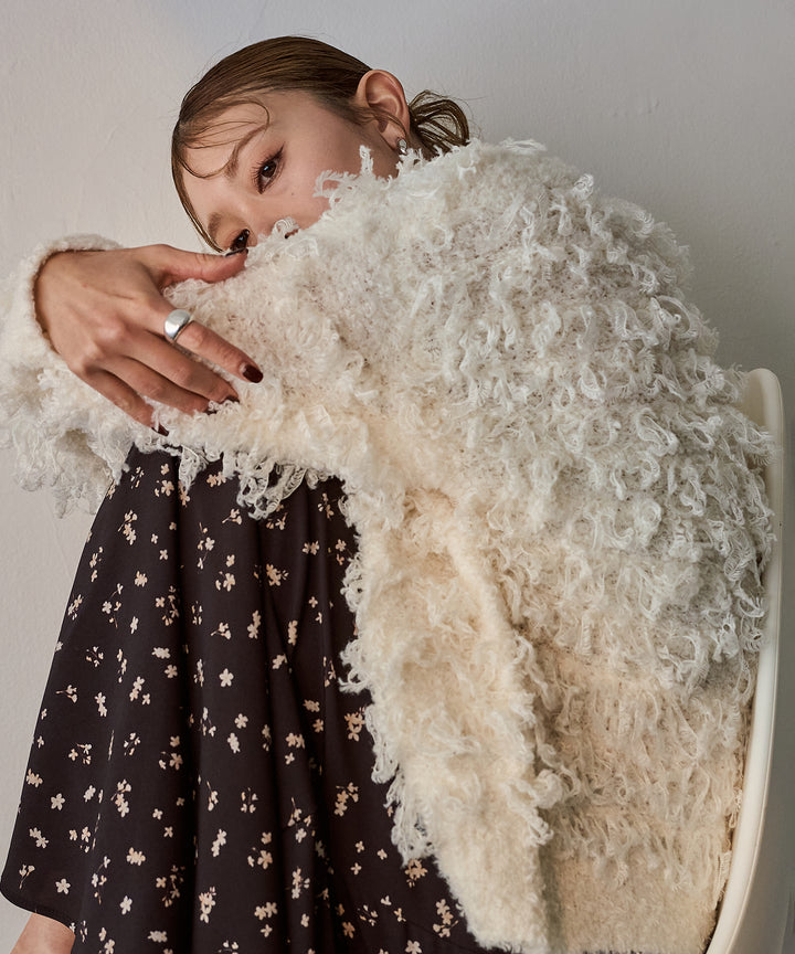 (eliuu)Teddy Loop P/O Knit