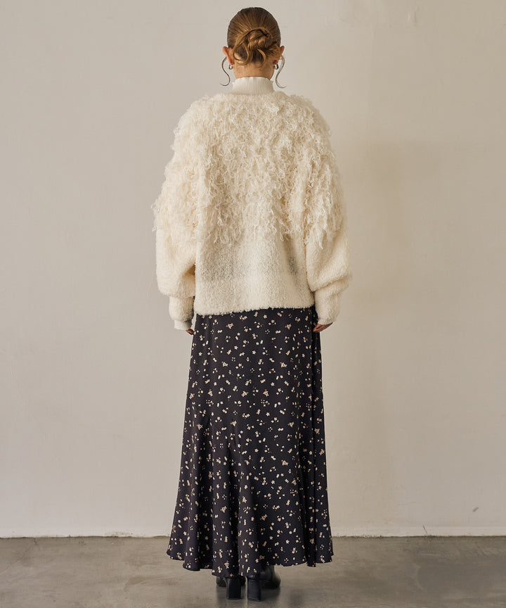 (eliuu)Teddy Loop C/D Knit