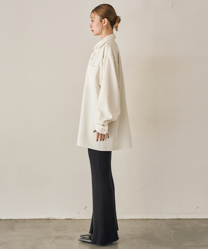 (eliuu)Bow Tie Over Shirt