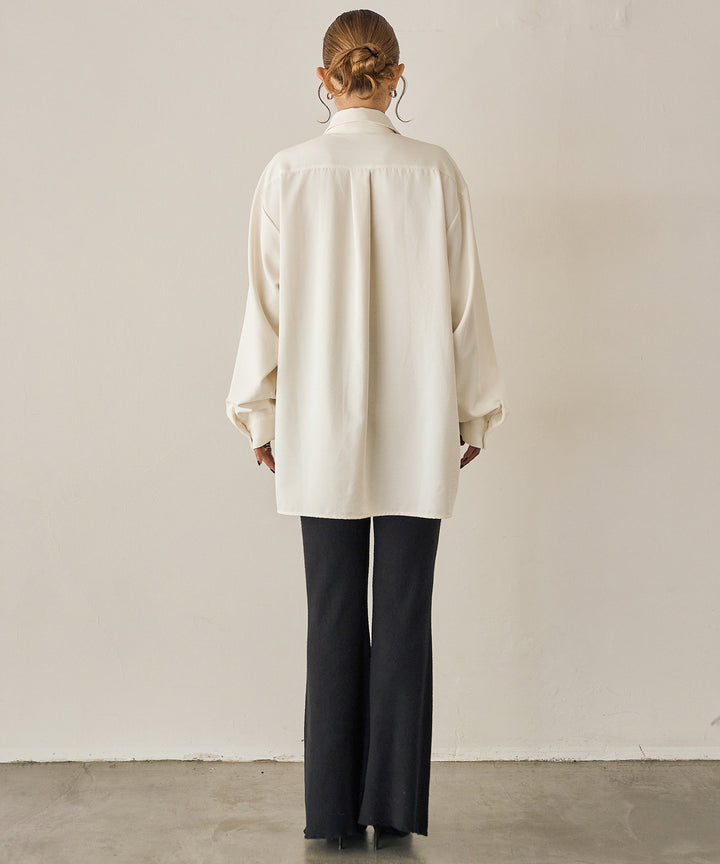 (eliuu)Bow Tie Over Shirt