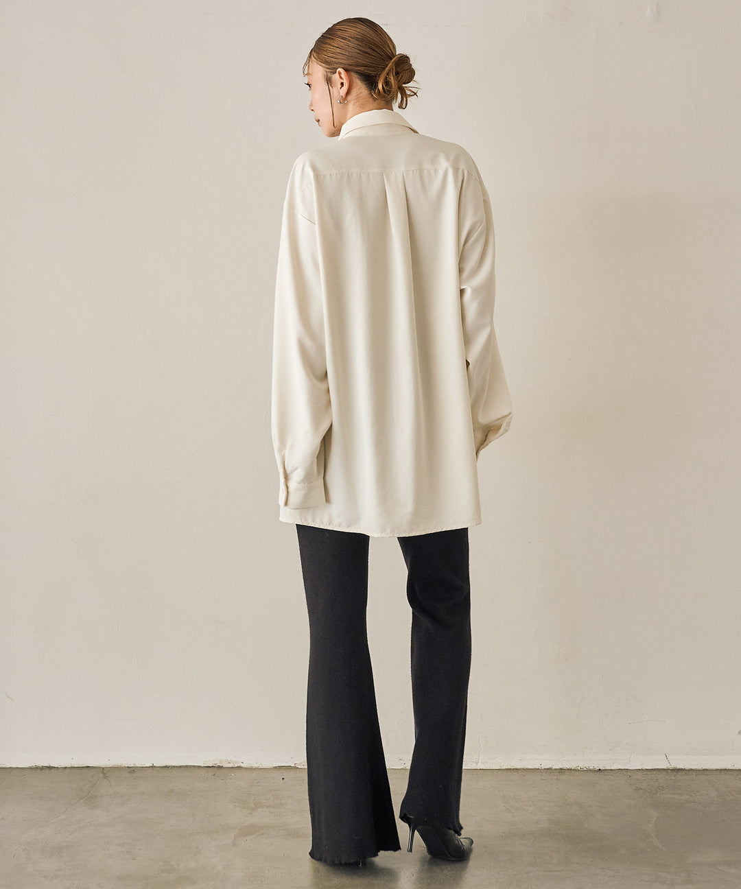 (eliuu)Bow Tie Over Shirt