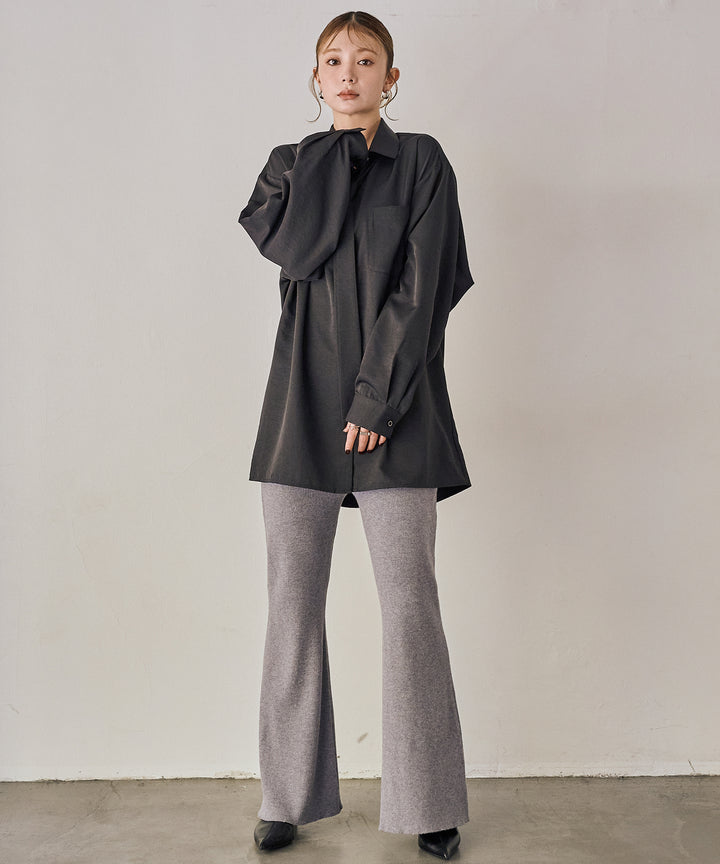 (eliuu)Bow Tie Over Shirt