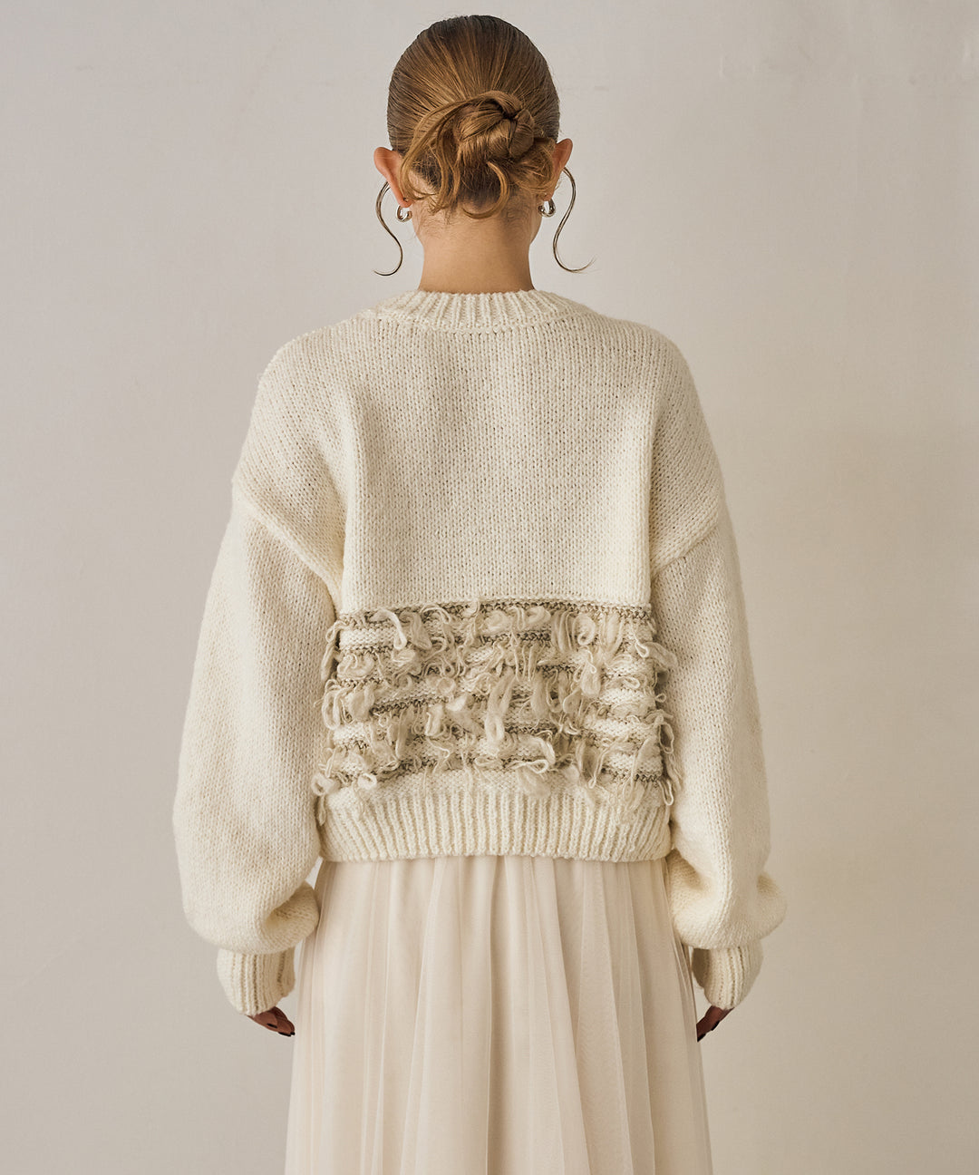 (eliuu)Loop Mix P/O Knit