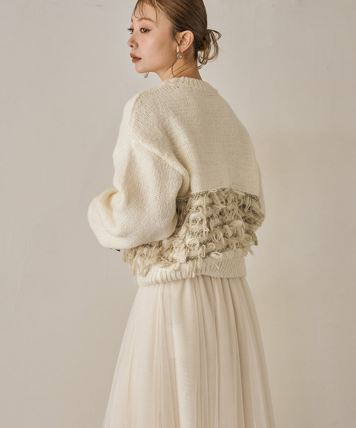 (eliuu)Loop Mix P/O Knit