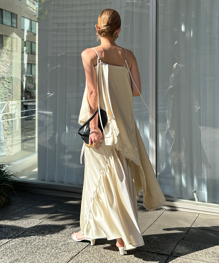 Satin Drape Mermaid Skirt