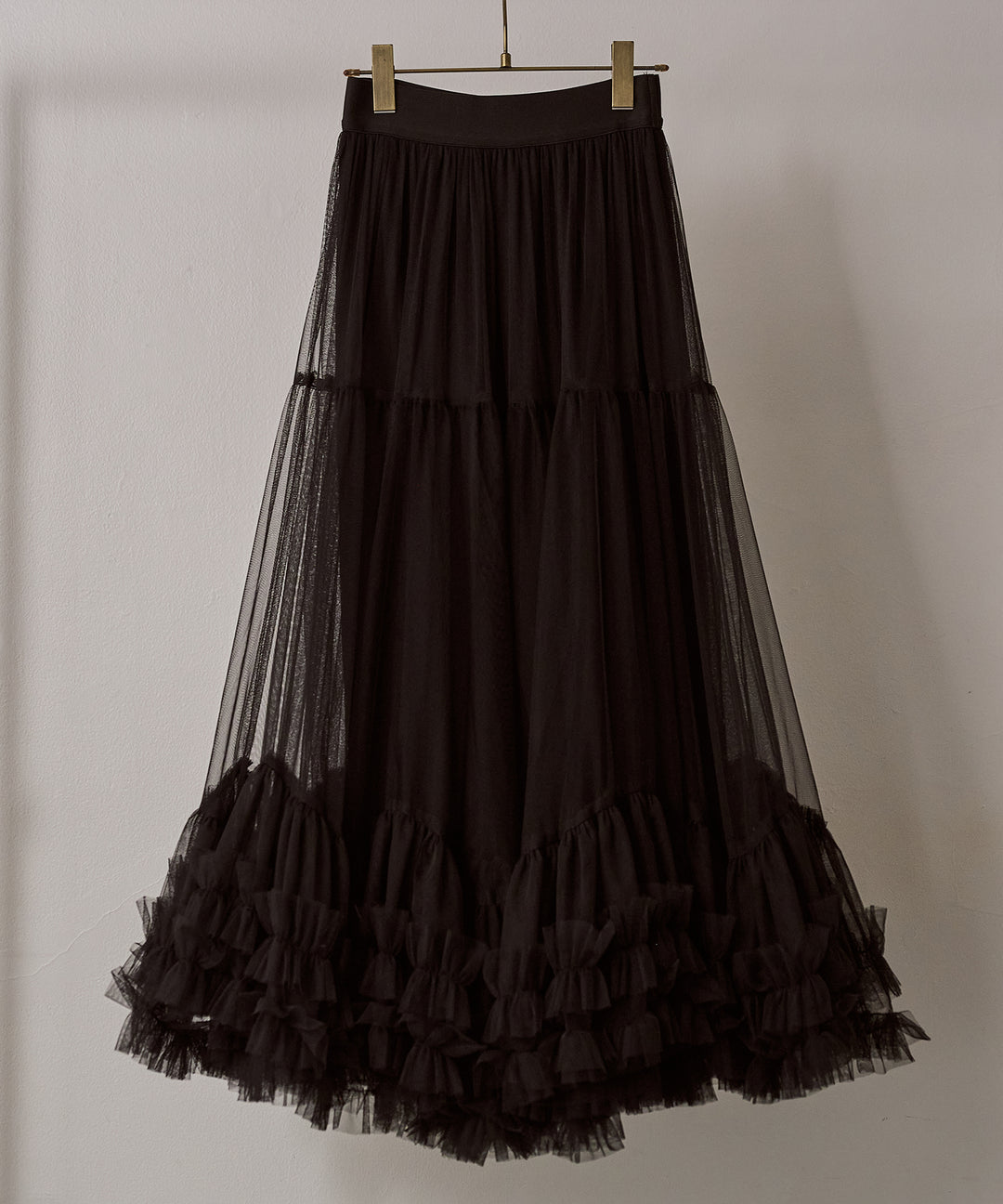 (eliuu)Lily Flower Tulle Skirt