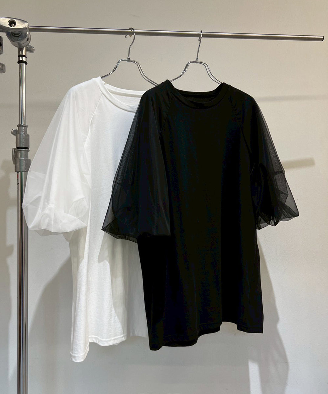 (eliuu)Balloon Sleeve Tee