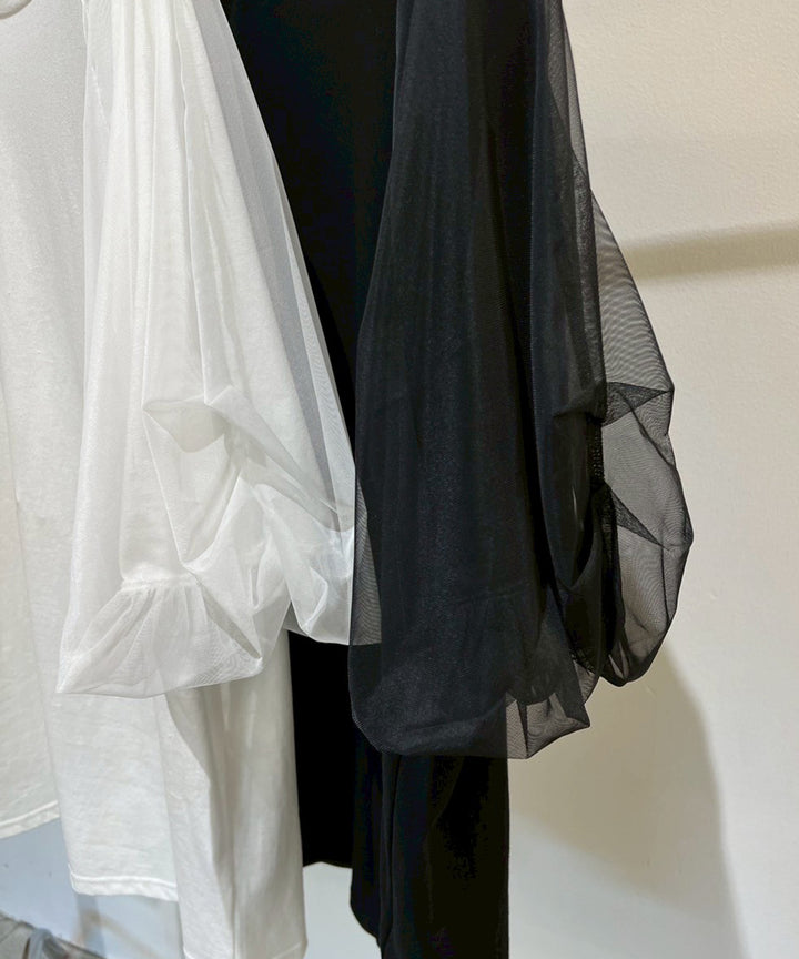 (eliuu)Balloon Sleeve Tee