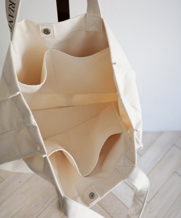 【NOVELTY ¥20,000over】SQUARE CANVAS BIG BAG