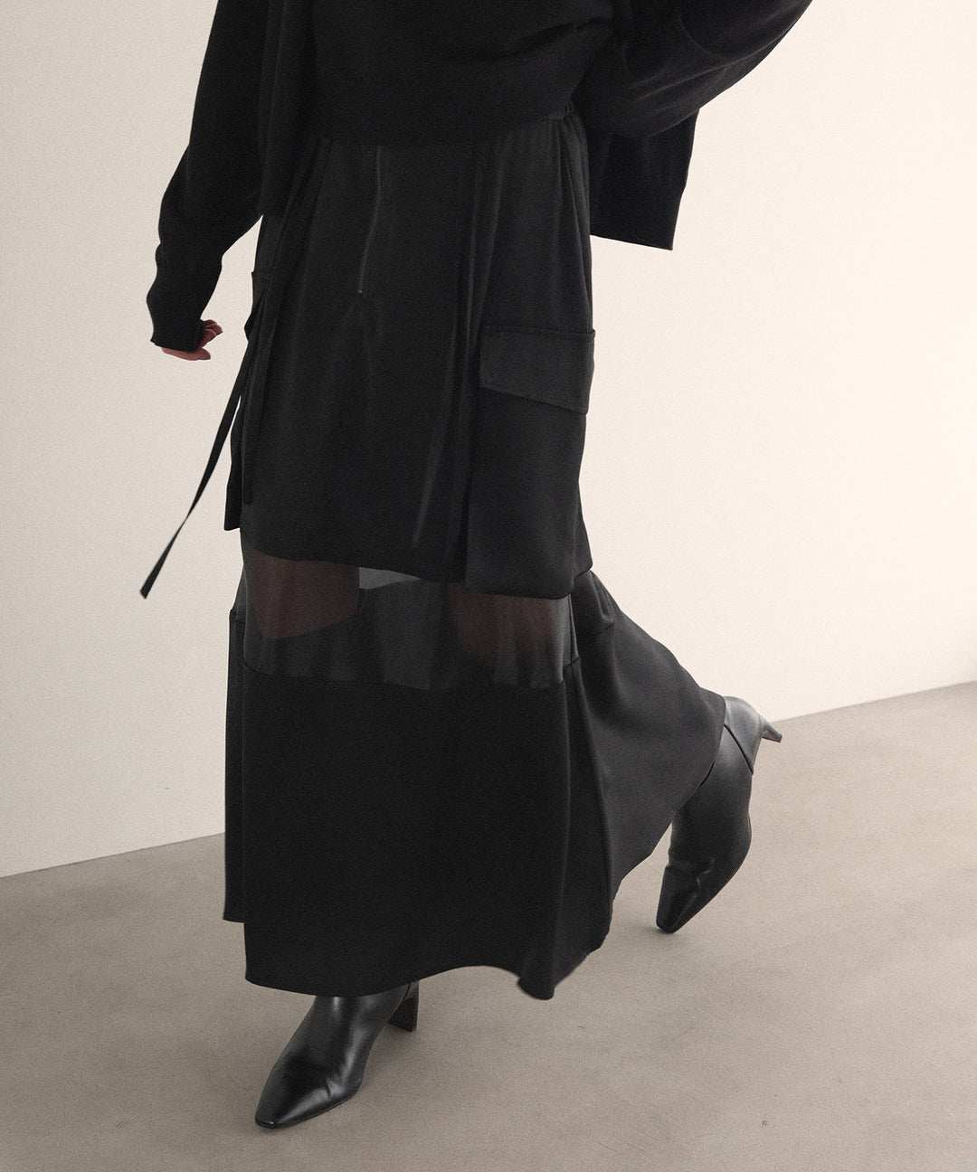 Military Gloss Skirt