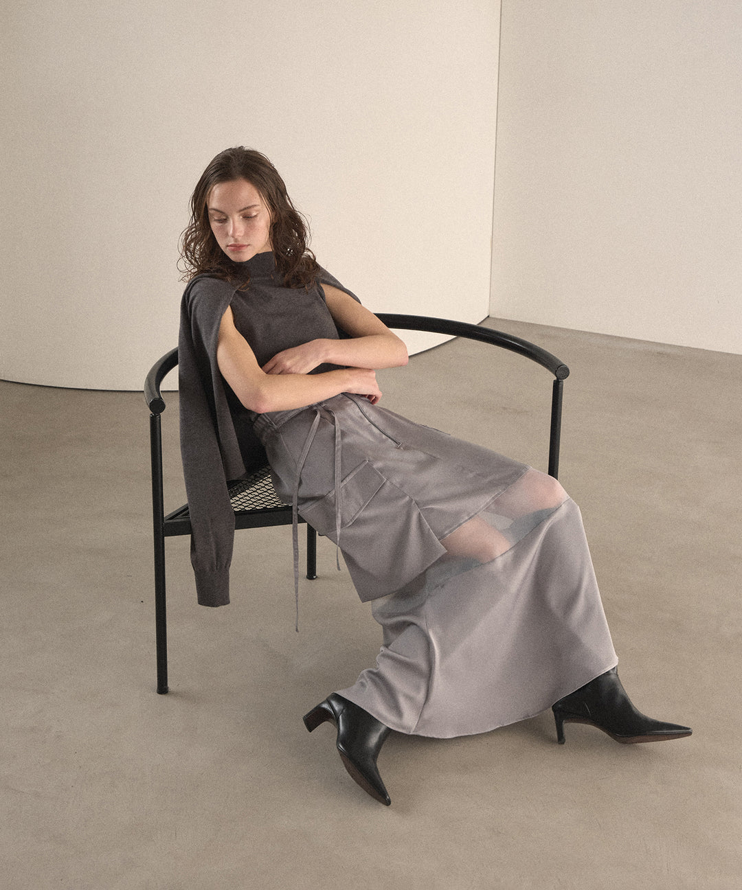 Military Gloss Skirt