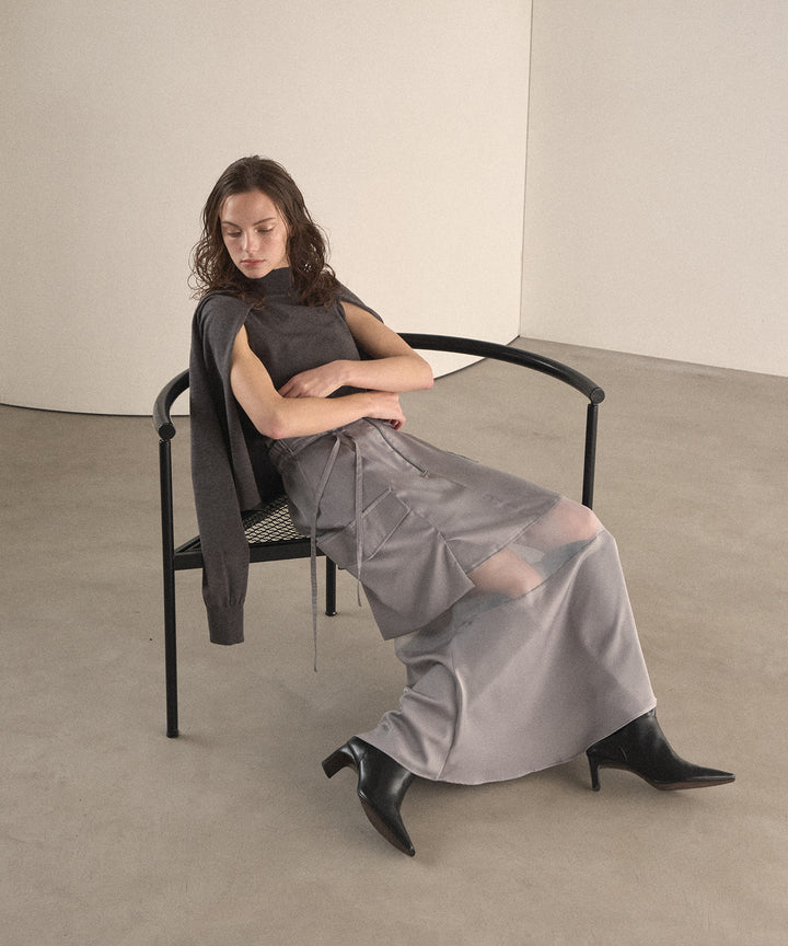 Military Gloss Skirt