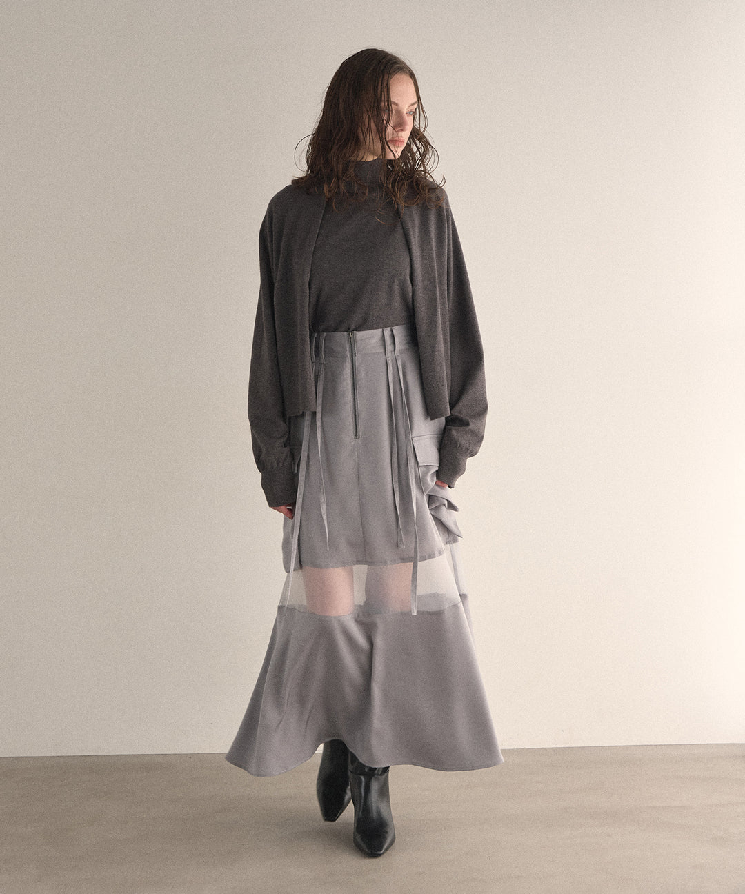 Military Gloss Skirt