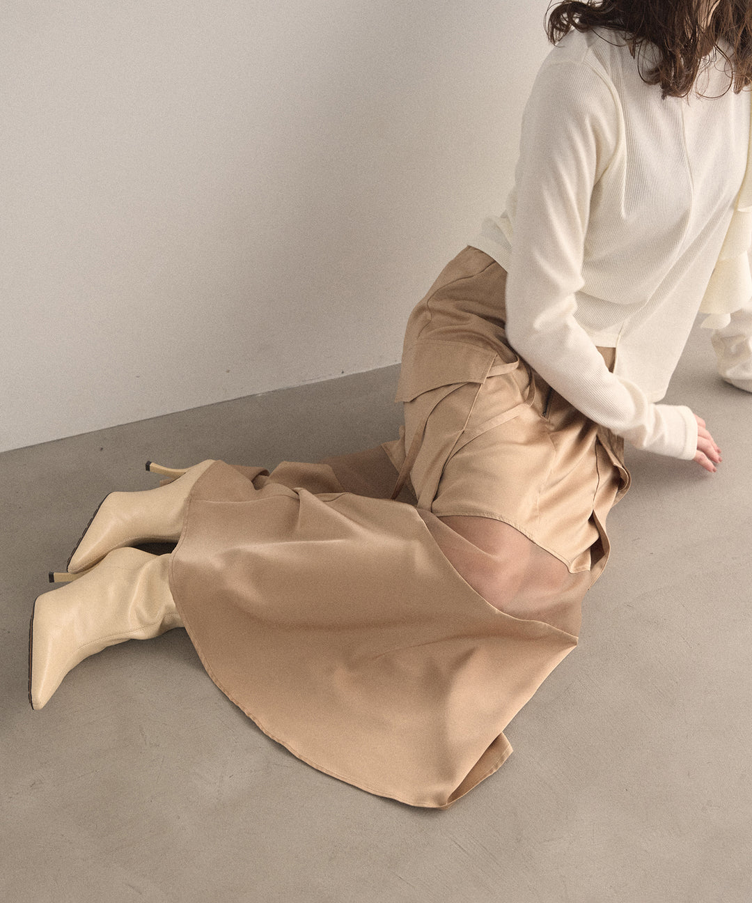 Military Gloss Skirt