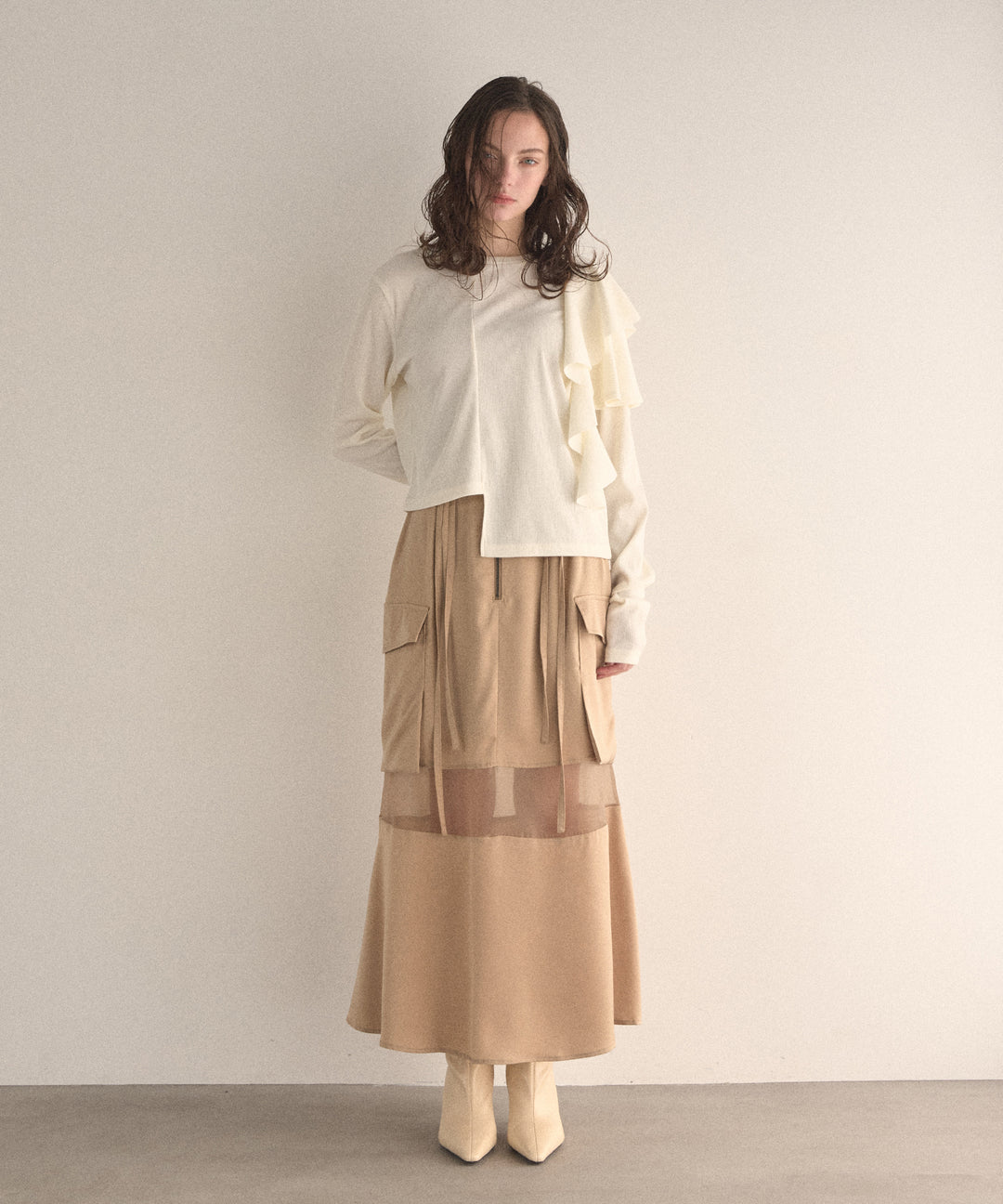 Military Gloss Skirt