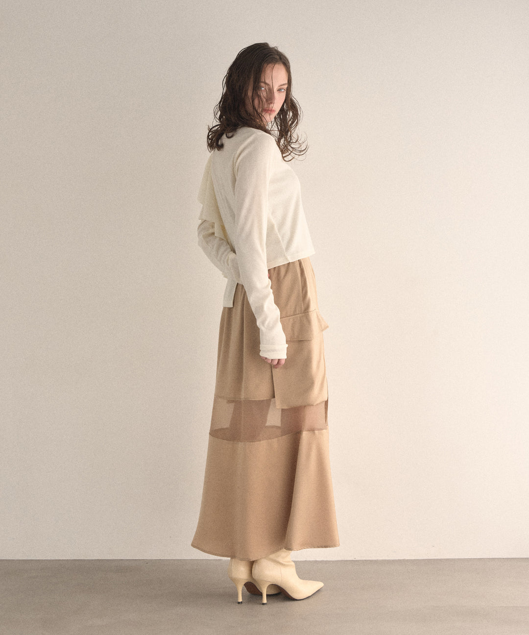 Military Gloss Skirt