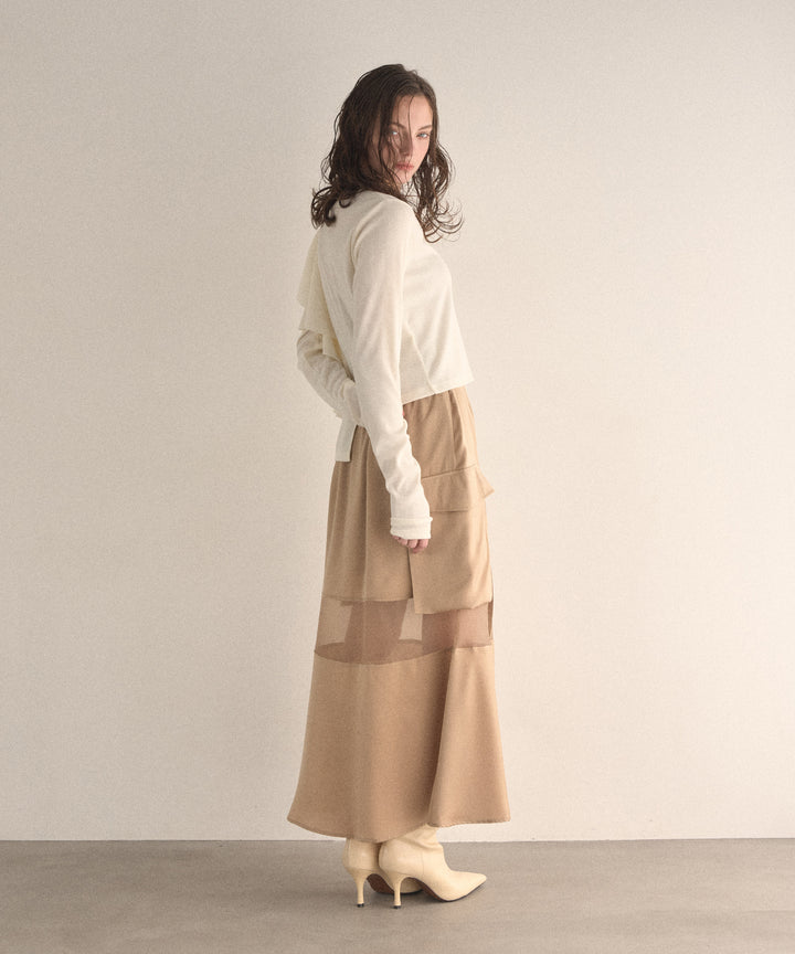 Military Gloss Skirt