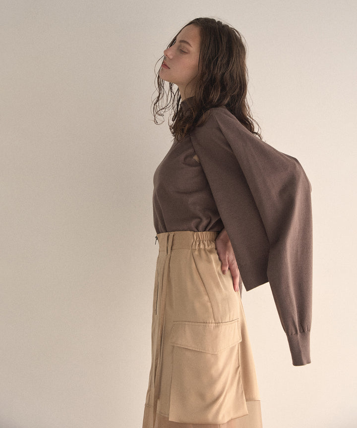 Military Gloss Skirt