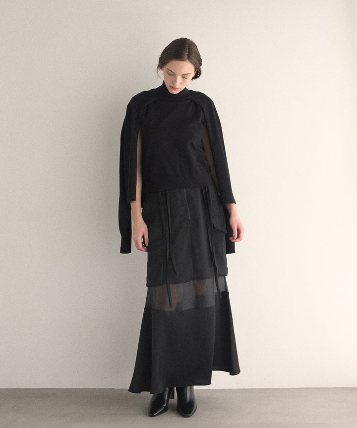 Military Gloss Skirt