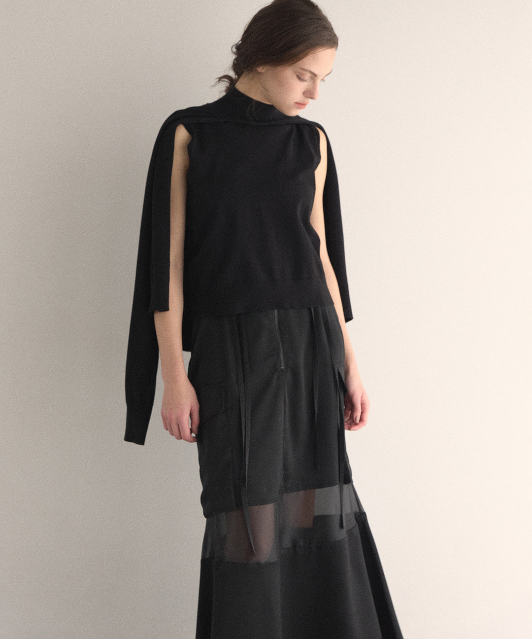 Military Gloss Skirt