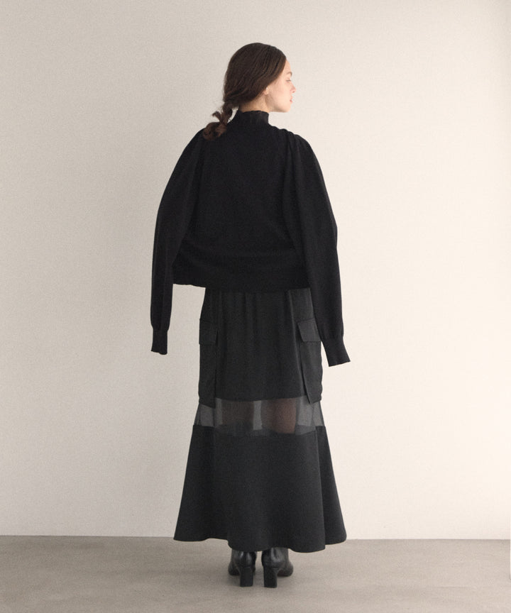 Military Gloss Skirt