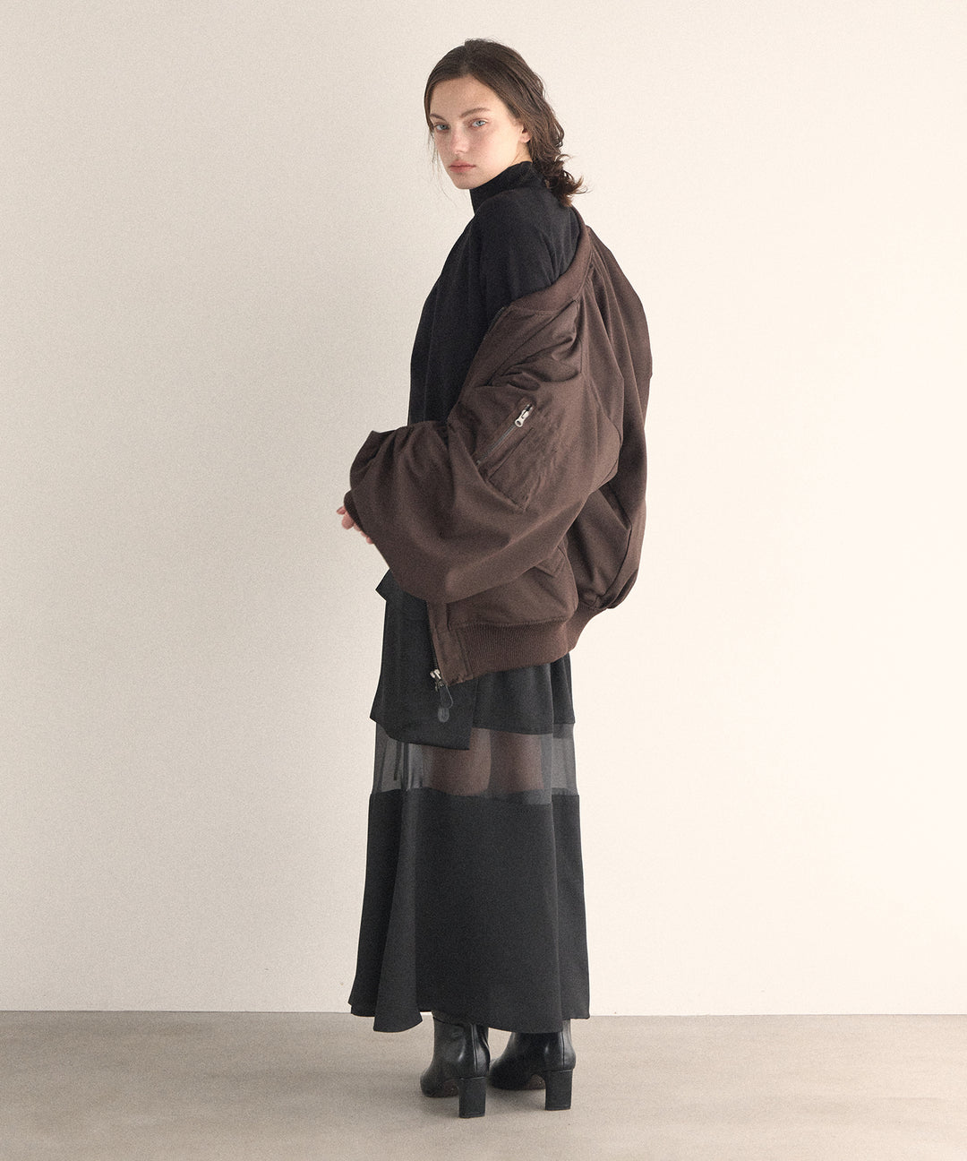 Military Gloss Skirt