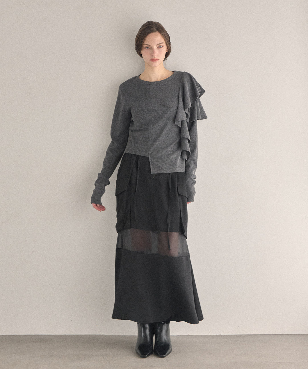 Military Gloss Skirt