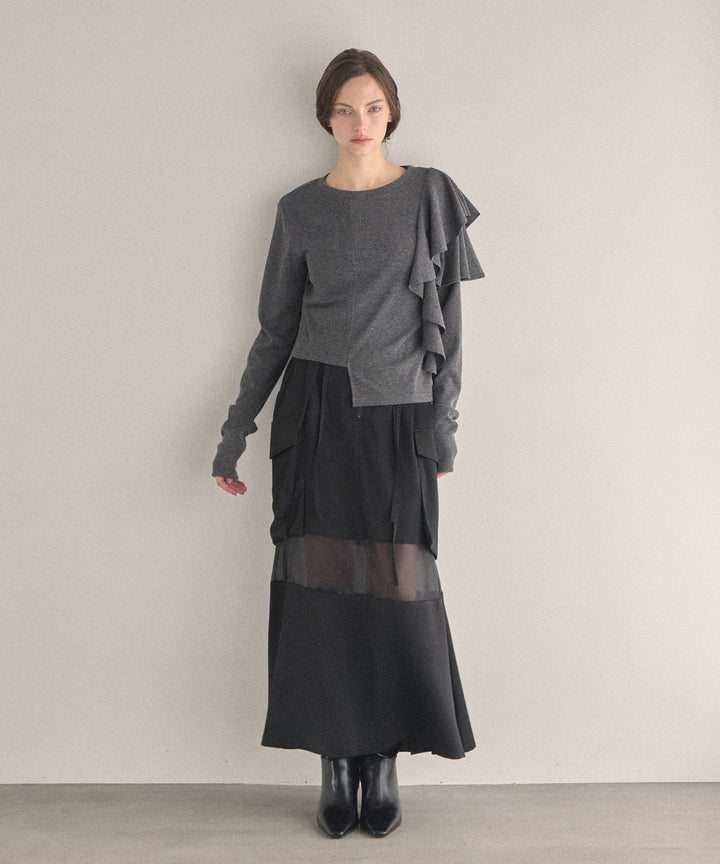 Military Gloss Skirt