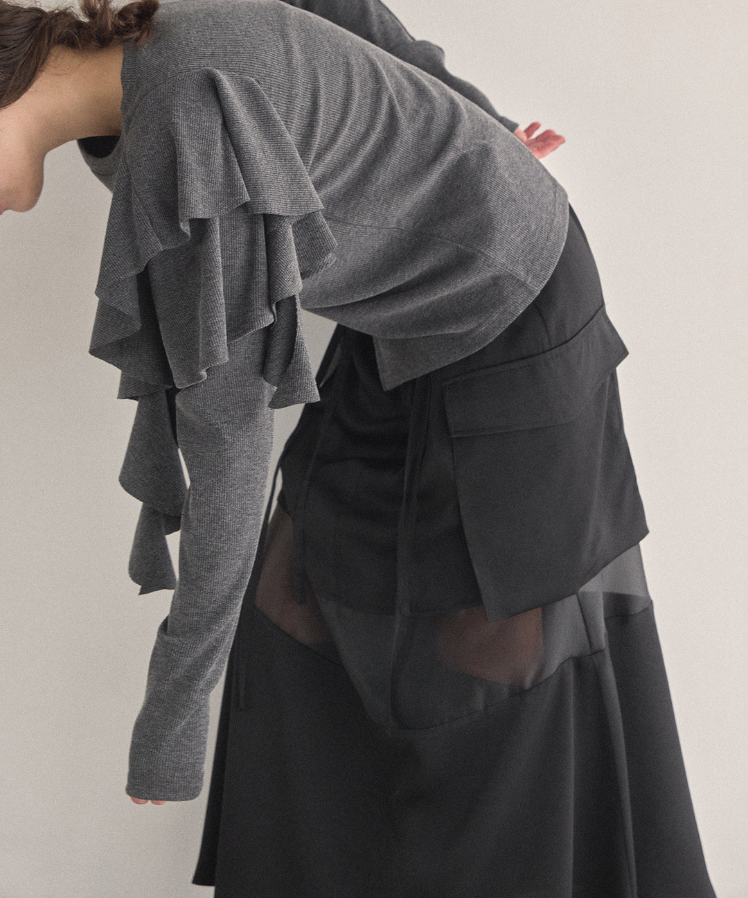 Military Gloss Skirt