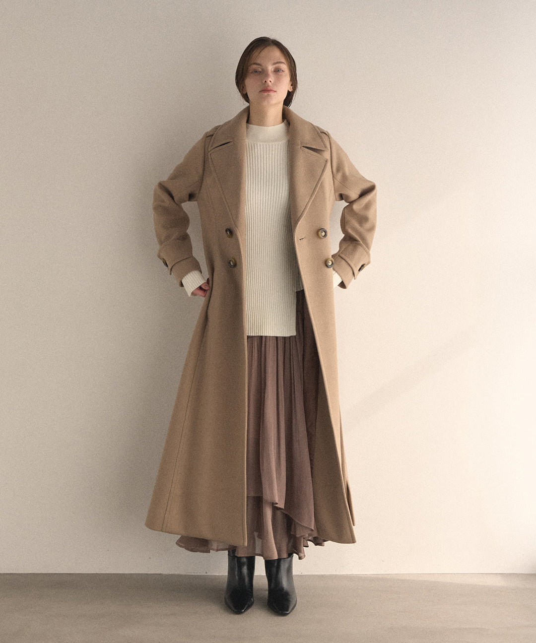 Aurora Tiered Sheen Skirt