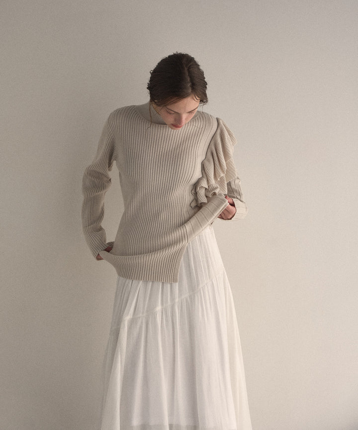 Aurora Tiered Sheen Skirt