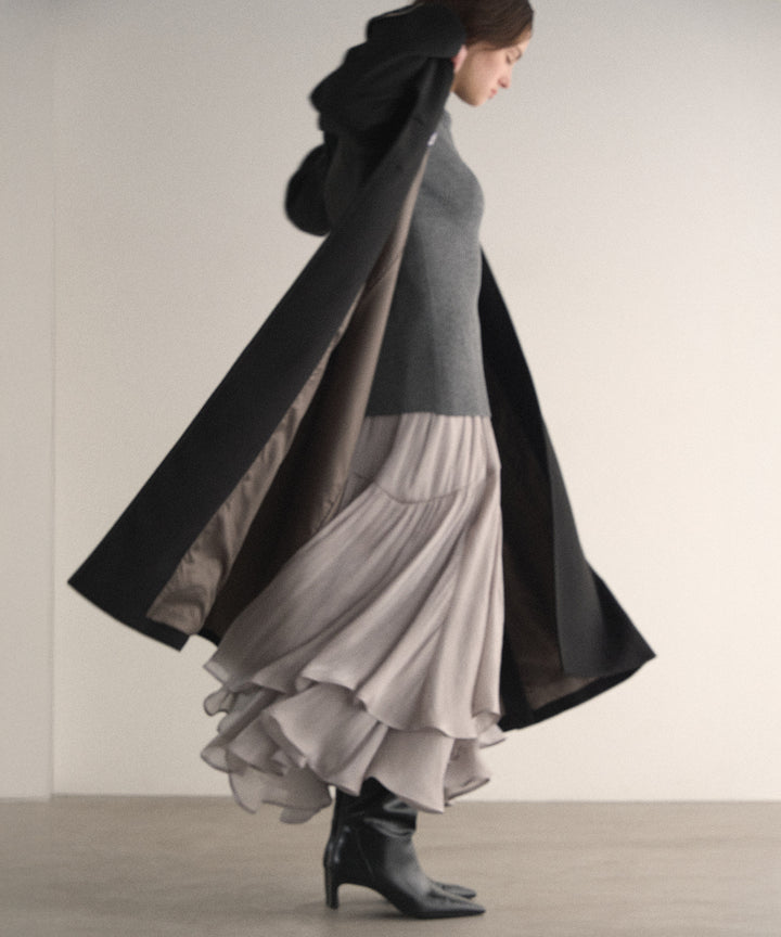 Aurora Tiered Sheen Skirt