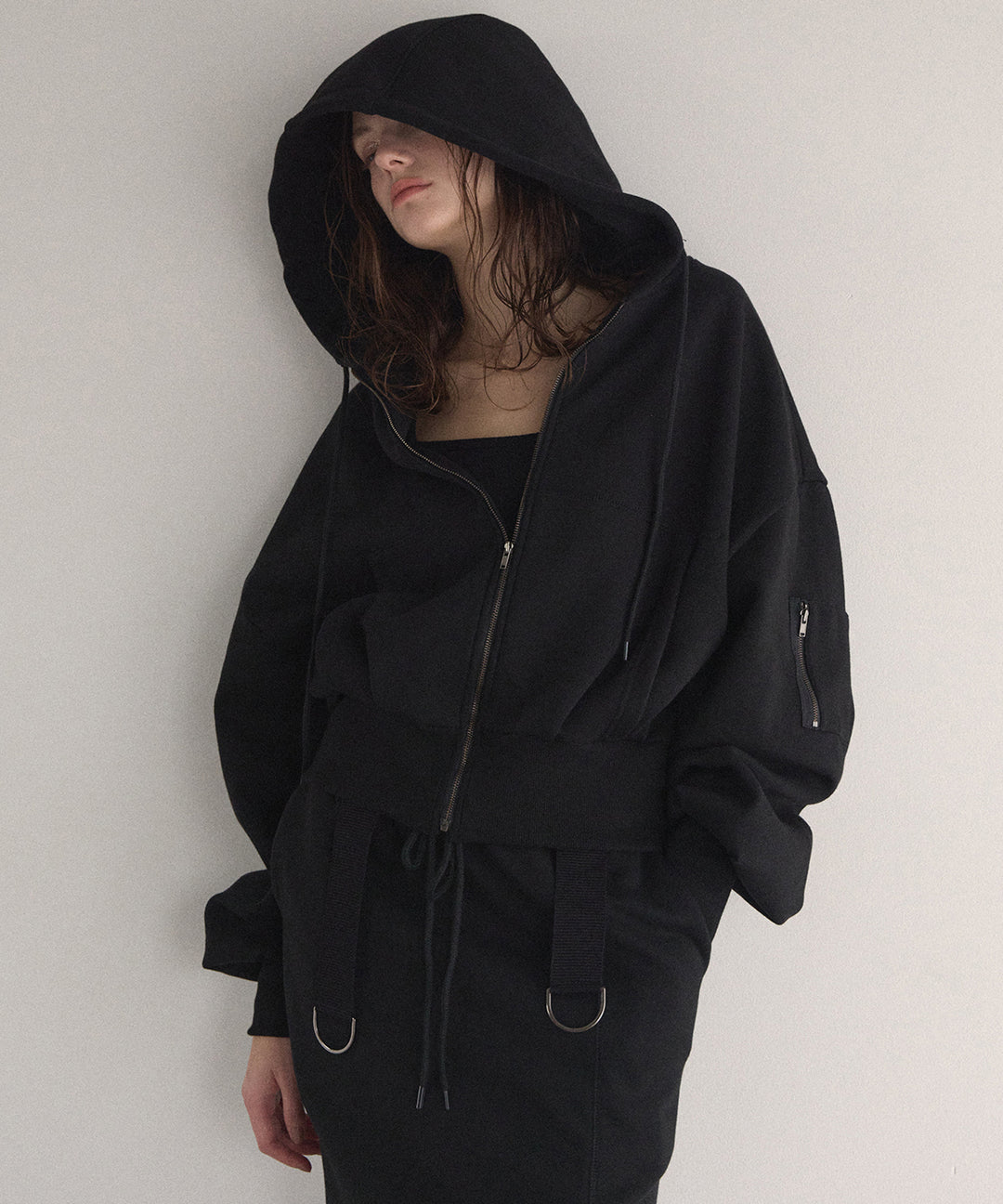 Brush Sweat Zip Hoodie