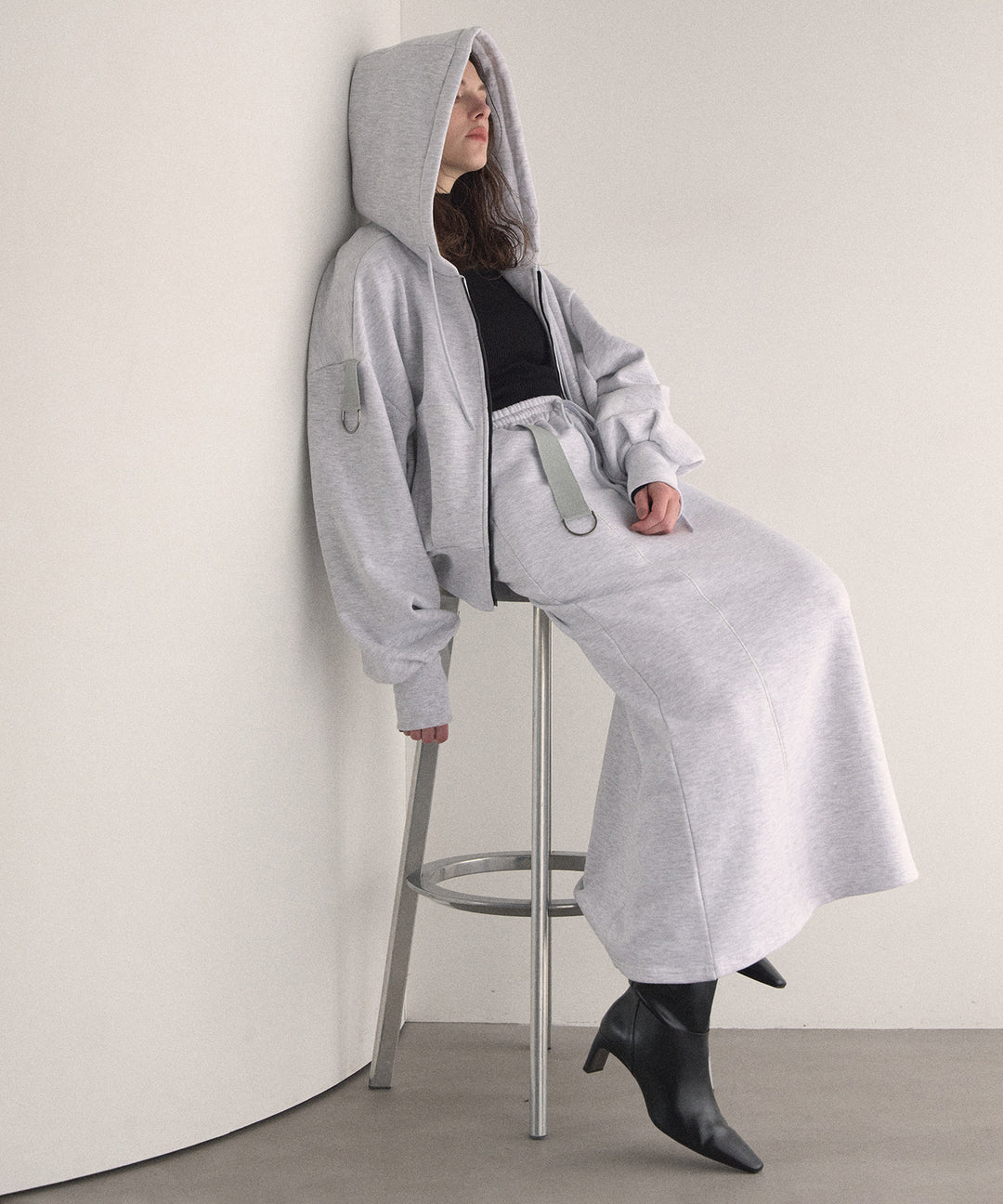 Brush Sweat Zip Hoodie